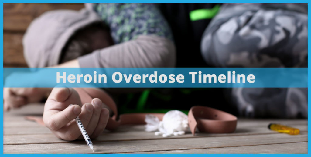 person experiencing heroin overdose